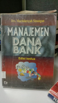 MANAJEMEN DANA BANK